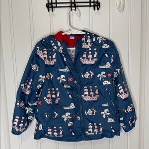 HOLLY & BEAU KID COLOR CHANGING RAINCOAT BRITISH DESIGNED POCKETS AGE 2 92-98 cm